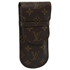 Louis Vuitton-LOUIS VUITTON Monogram Etui Lunette Rabat Etui à Lunettes M62970 Auth LV 55774-Monogramme