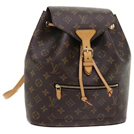 Louis Vuitton-LOUIS VUITTON Monogram Montsouris Backpack M43431 LV Auth 56733A-Monogram