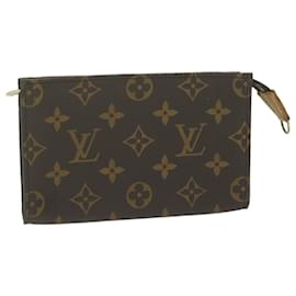 Louis Vuitton-LOUIS VUITTON Secchio con monogramma PM Custodia per accessori LV Auth ar11020-Monogramma