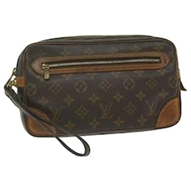 Louis Vuitton-Pochette LOUIS VUITTON con monogramma Marly Dragonne GM M51825 LV Aut 63061-Monogramma