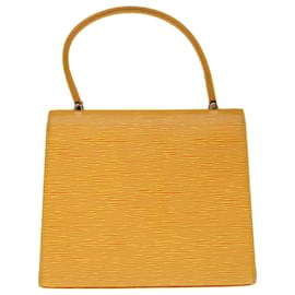 Louis Vuitton-Bolsa de mão LOUIS VUITTON Epi Malesherbes Tassili Amarelo Jonne M52379 Autenticação de LV 66447-Outro