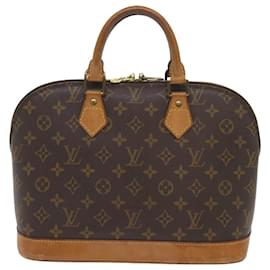 Louis Vuitton-Bolso de mano Alma con monograma LOUIS VUITTON M51130 EP de autenticación de LV3254-Monograma