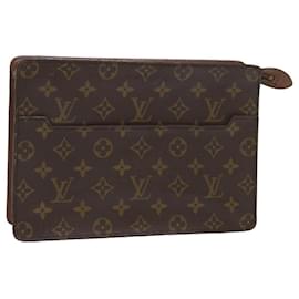Louis Vuitton-LOUIS VUITTON Monogram Pochette Homme Clutch Bag M51795 LV Auth ep3290-Monogram