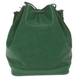 Louis Vuitton-LOUIS VUITTON Epi Noe Shoulder Bag Green M44004 LV Auth 63965-Green