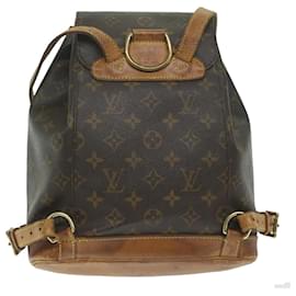 Louis Vuitton-Mochila M con monograma Montsouris MM de LOUIS VUITTON51136 LV Auth 63521-Monograma