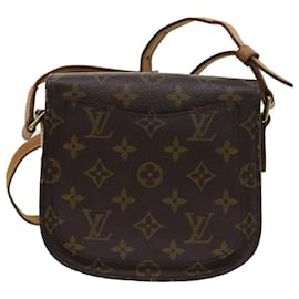 Louis Vuitton-LOUIS VUITTON Monogram Saint Cloud PM Shoulder Bag M51244 LV Auth ai725-Monogram