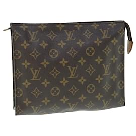 Louis Vuitton-Louis Vuitton Monogram Poche Toilette 26 Marsupio M47542 LV Aut 63738-Monogramma