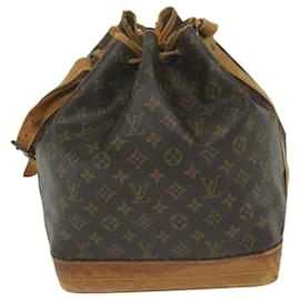 Louis Vuitton-Bolsa de ombro LOUIS VUITTON Monograma Noe M42224 LV Auth ki3968-Monograma