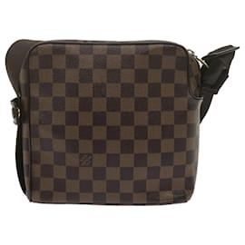Louis Vuitton-LOUIS VUITTON Damier Ebene Olaf PM Shoulder Bag N41442 LV Auth bs10828-Other