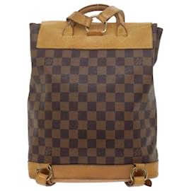 Louis Vuitton-LOUIS VUITTON Damier Ebene Arlucan Backpack M99038 LV Auth th4368-Other