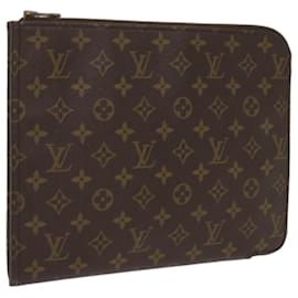 Louis Vuitton-LOUIS VUITTON Monogram Poche Porte-documents M53400 Auth LV 66470-Monogramme