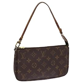 Louis Vuitton-Estuche para accesorios de bolsillo con monograma de LOUIS VUITTON M51980 LV Auth 64186-Monograma