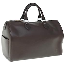 Louis Vuitton-Louis Vuitton Epi Speedy 30 Hand Bag Mocha M5902D LV Auth 62799-Other