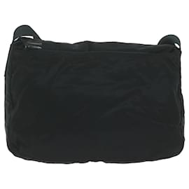 Prada-PRADA Shoulder Bag Nylon Black Auth ar11316-Black