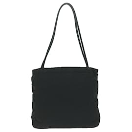 Prada-PRADA Tote Bag Nylon Black Auth ar11298-Black