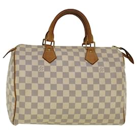 Louis Vuitton-Louis Vuitton Damier Azur Speedy 30 Hand Bag N41533 LV Auth 59043-Other