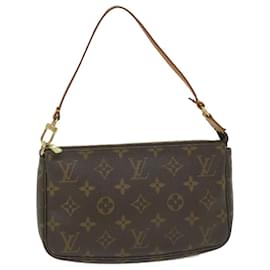 Louis Vuitton-LOUIS VUITTON Pochette con monogramma Accessoires Pouch M51980 LV Auth yk9243-Monogramma