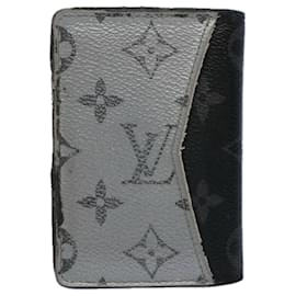 Louis Vuitton-LOUIS VUITTON Eclipse Split Organizer De Poch Card Case M63021 LV Aut 58841-Altro