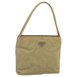 Prada-PRADA Tote Bag Nylon Khaki Auth bs9732-Cachi