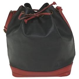 Louis Vuitton-Bolsa tiracolo Epi Noe LOUIS VUITTON bicolor preto vermelho M44017 LV Auth bs9852-Preto,Vermelho