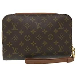 Louis Vuitton-LOUIS VUITTON Monogramm Orsay Clutch Bag M.51790 LV Auth-Folge2267-Monogramm