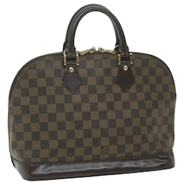 Louis Vuitton-LOUIS VUITTON Damier Ebene Alma Hand Bag N51131 LV Auth 64666-Other