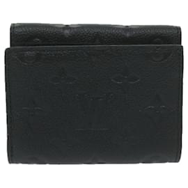 Louis Vuitton-LOUIS VUITTON Empreinte Porte Feuille Metis Compact Wallet M80880 LV Auth 64692-Black