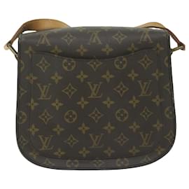 Louis Vuitton-LOUIS VUITTON Monogram Saint Cloud GM bolsa de ombro M51242 LV Auth yk10225-Monograma