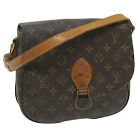 Louis Vuitton-LOUIS VUITTON Monogram Saint Cloud GM Shoulder Bag M51242 LV Auth yb450-Monogram