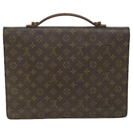 Louis Vuitton-LOUIS VUITTON Monogram Porte Documents Bandouliere Bag M53338 Bases de autenticación de LV10030-Monograma