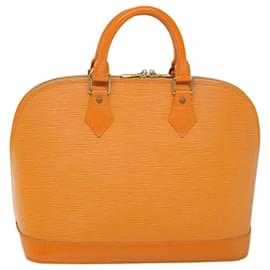 Louis Vuitton-LOUIS VUITTON Sac à main Epi Alma Orange Mandarine M5214H LV Auth 57008-Autre,Orange