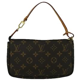 Louis Vuitton-Estuche para accesorios de bolsillo con monograma de LOUIS VUITTON M51980 LV Auth 57447-Monograma