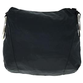 Prada-PRADA Hand Bag Nylon Black Auth ac2589-Black