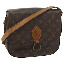 Louis Vuitton-LOUIS VUITTON Monogram Saint Cloud GM Shoulder Bag M51242 LV Auth yk10026-Monogram