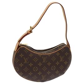 Louis Vuitton-LOUIS VUITTON Monogram Pochette Croissant Shoulder Bag M51510 LV Auth yk10193A-Monogram