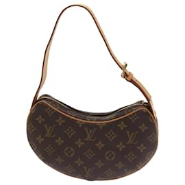 Louis Vuitton-LOUIS VUITTON Monogram Pochette Croissant Shoulder Bag M51510 LV Auth yk10193A-Monogram