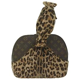Louis Vuitton-Bolsa de mão LOUIS VUITTON Monograma Leopardo Azzedine Alaia Alma M99032 auth 62350UMA-Monograma