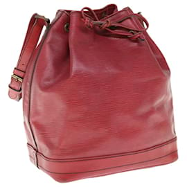 Louis Vuitton-Bolsa de ombro LOUIS VUITTON Epi Noe Vintage M vermelho44007 LV Auth th4423-Vermelho
