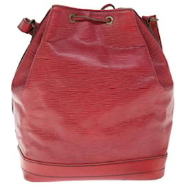 Louis Vuitton-LOUIS VUITTON Epi Noe Shoulder Bag Vintage Red M44007 LV Auth th4423-Red