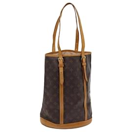 Louis Vuitton-LOUIS VUITTON Monogram Bucket GM Shoulder Bag M42236 LV Auth 62209-Monogram