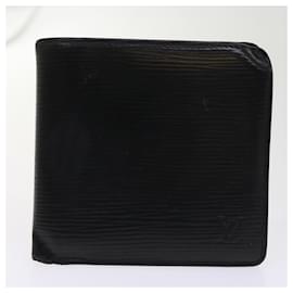 Louis Vuitton-LOUIS VUITTON Damier Ebene Epi Wallet 6Set Black Red LV Auth bs10459-Black,Red,Other