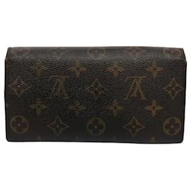 Louis Vuitton-LOUIS VUITTON Portafoglio lungo con monogramma Sarah Portafoglio M60531 LV Aut 62890-Monogramma