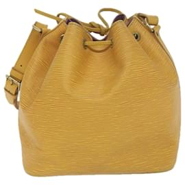 Louis Vuitton-LOUIS VUITTON Epi Petit Noe Bolso de hombro Tassili Amarillo M44109 LV Auth 62813-Otro