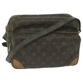 Louis Vuitton-LOUIS VUITTON Monogram Nile Shoulder Bag M45244 LV Auth 63018-Monogram