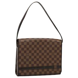 Louis Vuitton-LOUIS VUITTON Damier Ebene Tribeca Carre Shoulder Bag N51161 LV Auth rd5855-Other