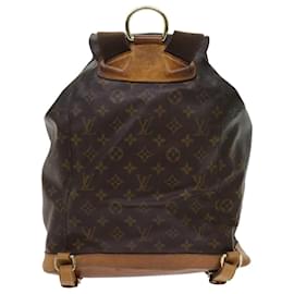 Louis Vuitton-LOUIS VUITTON Monogram Montsouris GM Backpack M51135 LV Auth bs10838-Monogram