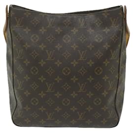 Louis Vuitton-LOUIS VUITTON Monogram Looping GM Shoulder Bag M51145 LV Auth 62917-Monogram