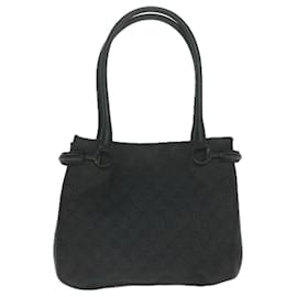 Gucci-bolsa de ombro gucci GG lona preta 101971 Autenticação11450-Preto