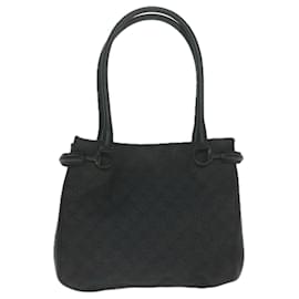 Gucci-gucci GG Canvas Shoulder Bag black 101971 Auth bs11450-Black