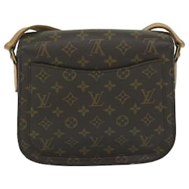 Louis Vuitton-LOUIS VUITTON Monogram Saint Cloud GM Shoulder Bag M51242 LV Auth 63725-Monogram